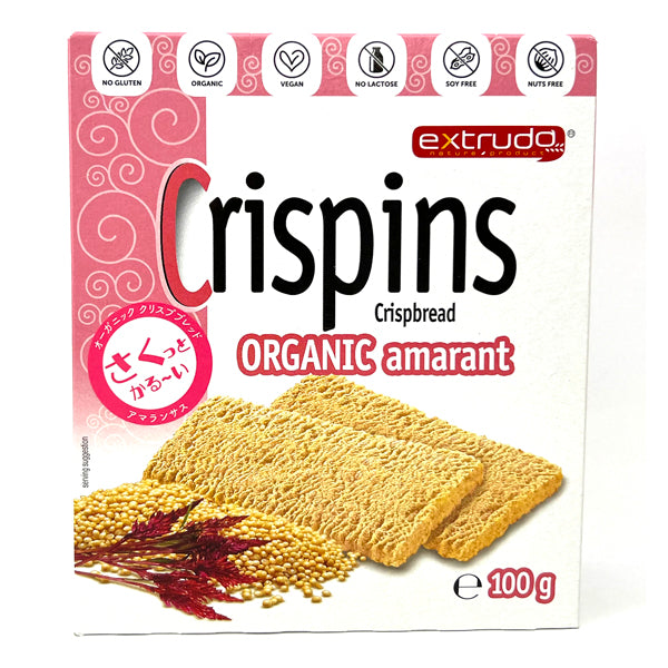 【Crispins】クリスピンス　オーガニッククリスプブレッド　アマランサス