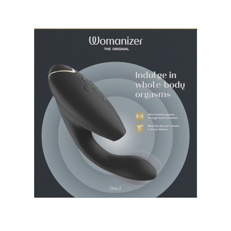 【Womanizer】ウーマナイザー DUO2 デュオツー　ブラック【正規販売店】